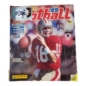 Panini NFL Football 1989 sticker album